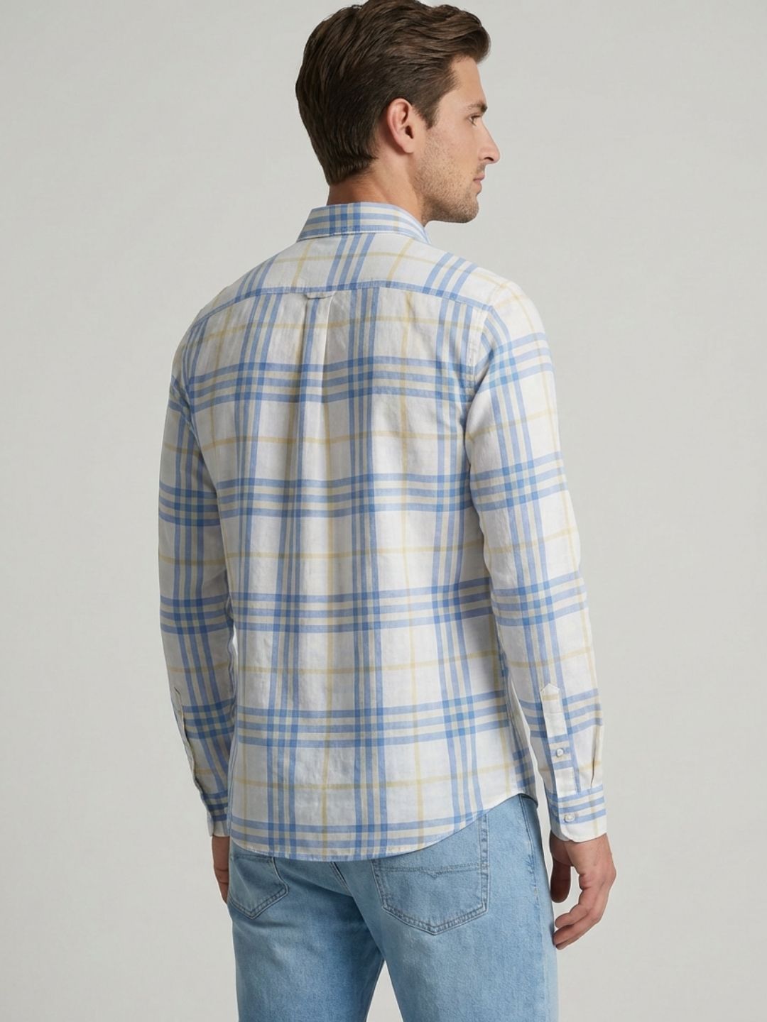 Checks L/S Shirt Twill Yarn Dyed