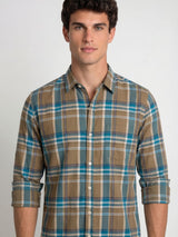 Checks L/S Shirt Oxford Yarn Dyed