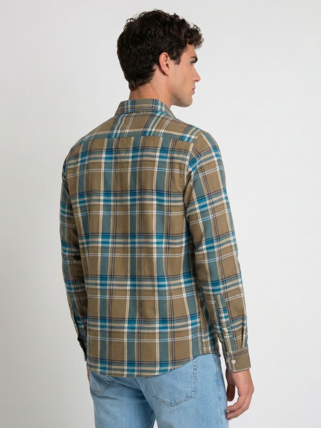 Checks L/S Shirt Oxford Yarn Dyed