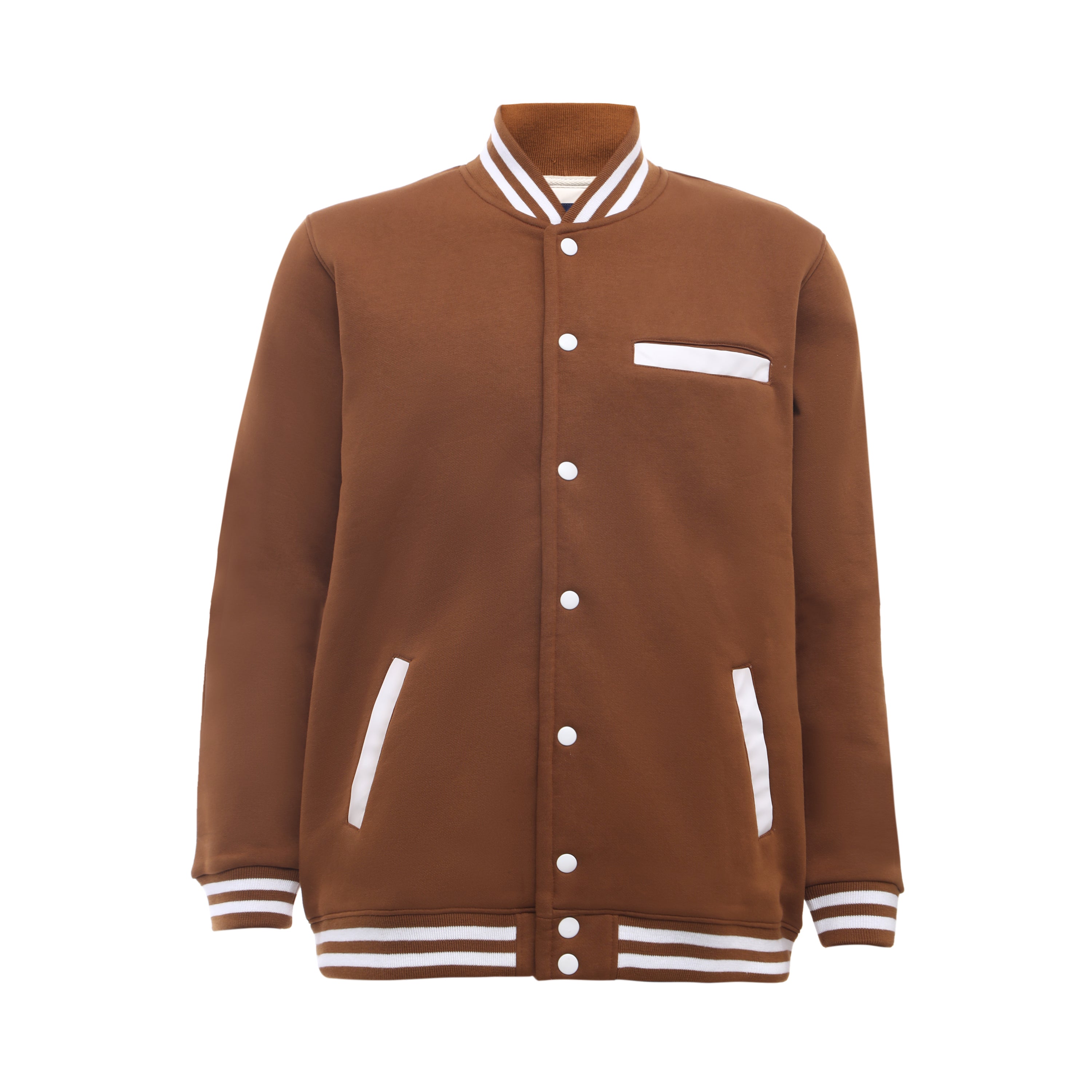Varsity Jacket-Camel