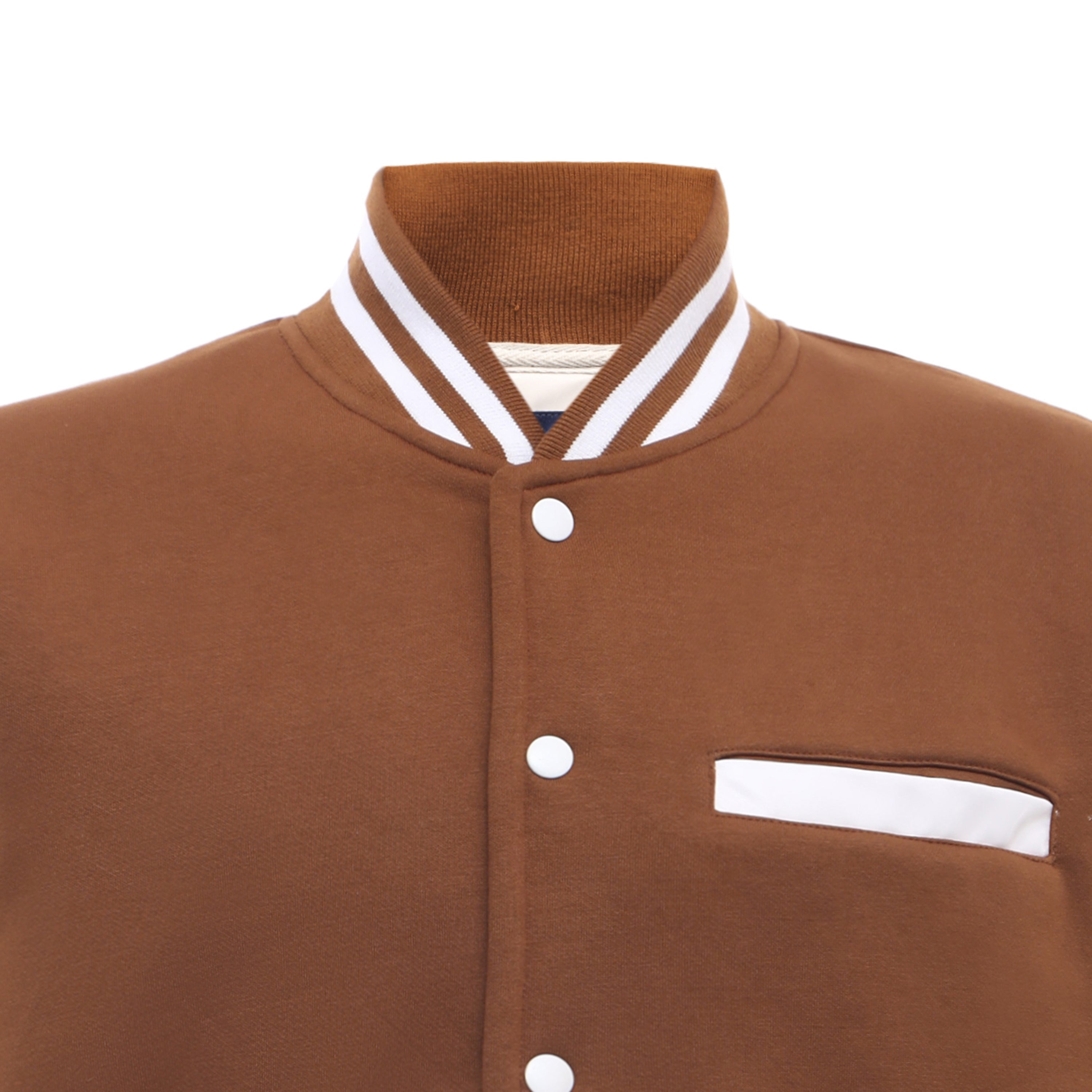 Varsity Jacket-Camel