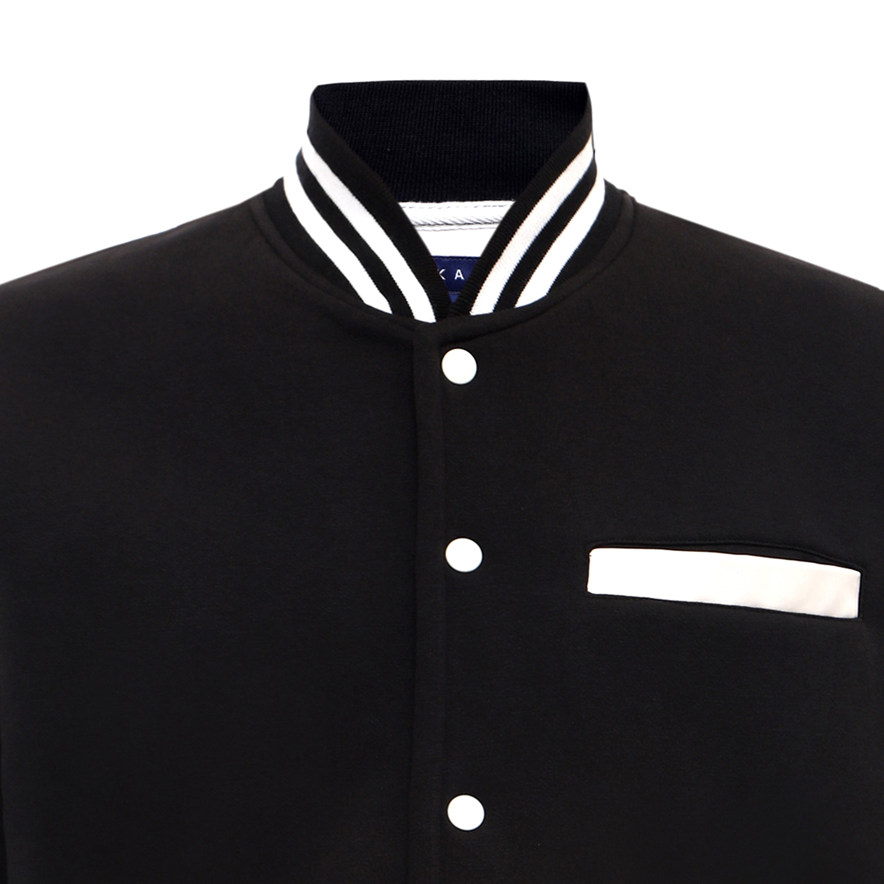 Varsity Jacket- Black