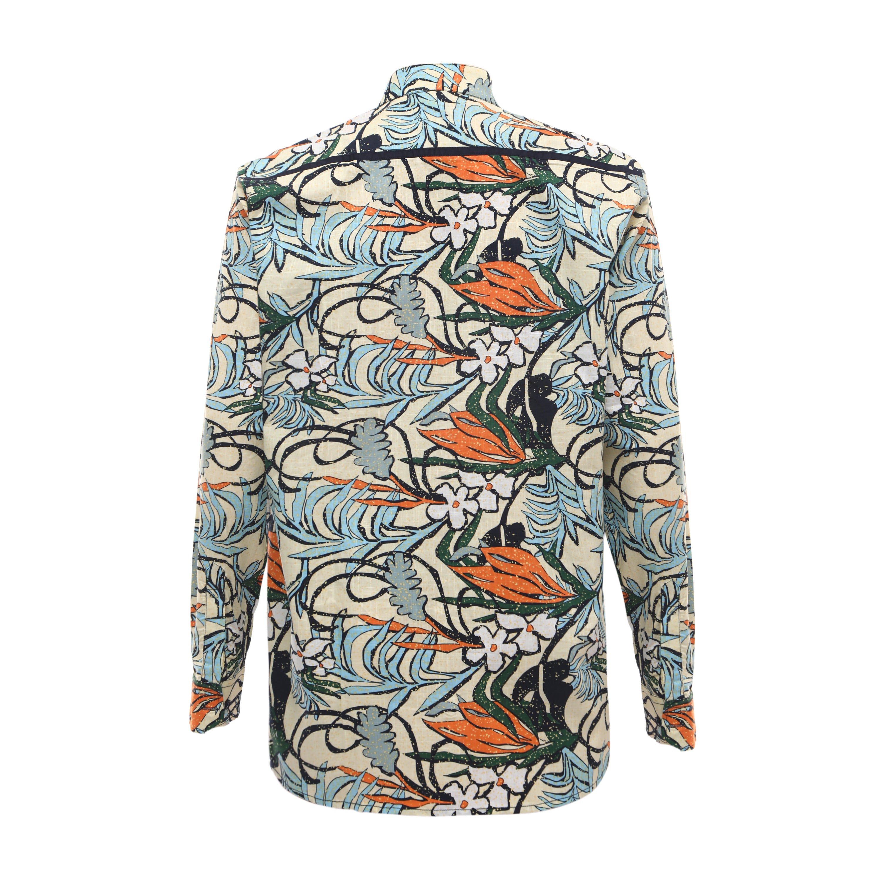 Boca Peasant Print  L/S